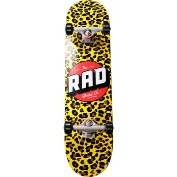 Skateboard RAD Logo Progressive Complete Skateboard (8"|Stay Wild)
