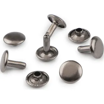 Spojovací materiál Duté nýty Ø10 mm oboustranné, barva 2 nikl černý