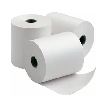 Kancelářské potřeby Papírové kotoučky 76/60/12 52+48 g 1+1 bílá/bílá KR76/60/12/60WW