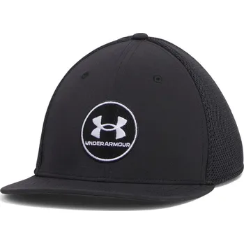 Kšiltovka Pánská kšiltovka Under Armour Under Armour DRIVE MID STR černá 1389887-001 - S/M | UK 12 | US 13