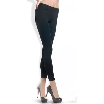 Dámské punčochy Dámské tregíny 4458s - GATTA černá L