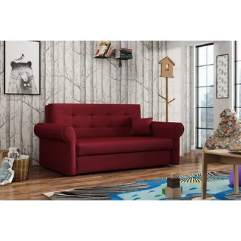 Pohovka FN Pohovka Vivian Silver III Kronos bordó