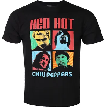 Oblečení a móda Tričko metal pánské Red Hot Chili Peppers - Portrait Photos - ROCK OFF - RHCPOSTS25MB - M
