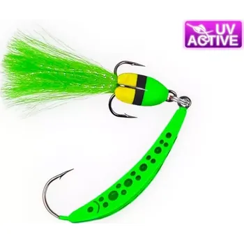 Umělá nástraha Nástraha plandavka Lyže (Green) - 24g