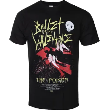 Pánské tričko Tričko metal pánské Bullet For my Valentine - The Poison Cover - ROCK OFF - BFMVTS44MB - XL