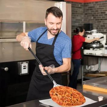 PERFOROVANÁ LOPATA NA PIZZU KULATÁ do pece hliníková do kuchyně na párty