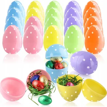 Velikonoční dekorace 24x VELIKONOČNÍ VEJCE K NAPLNĚNÍ BAREVNÉ NA Velikonoce DEKORACE