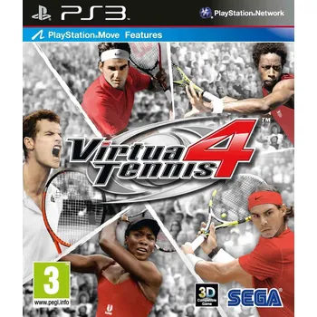 Hra pro PlayStation 3 Hra Virtua Tennis 4 pro PS3 Playstation 3 konzole