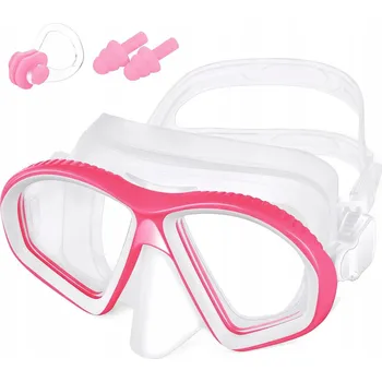 Sluneční brýle GOGLE DO PŁYWANIA OKULARY DO NURKOWANIA DĚTSKÉ POTÁPĚČSKÉ BRÝLE ŠIROKÉ ZORNÉ POLE