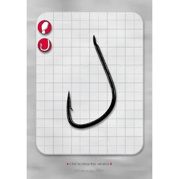 Rybářský háček Háčky na vodu, plovoucí, s protihrotem Gamakatsu 146512-01200 25 ks