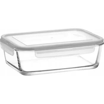 Dóza na potraviny Skleněná nádoba na potraviny s víkem 1,9 l Fresco LAV