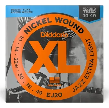 Strunný nástroj D'Addario XL-EJ-20 struny pro kytaru
