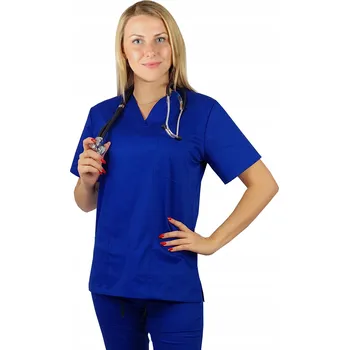 Dámská mikina Dámská lékařská Mikina ELASTIC, barva CHŘIPOVĚ MODRÁ vel. XL