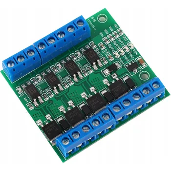 Hi-Fi Zesilovač 4-KANÁLOVÝ PWM MODUL ZESILOVAČ MOS FET PRO PLC