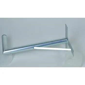 Držák antény na zeď, tvar T se vzpěrou, galvanický zinek, délka 50cm