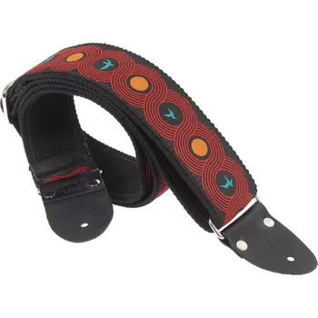 Kytarový popruh PRS 2” Deluxe Retro Strap, Blue Birds, Custom Jacquard + prodloužená záruka 3 roky