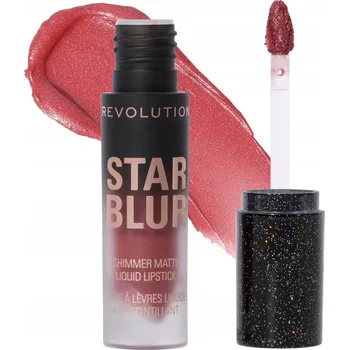 Rtěnka Revolution matná rtěnka s třpytkami Star Blur Moonlit Rose