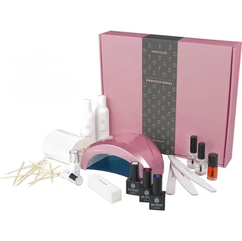 Umělé nehty NANI vánoční gel lak sada Professional - 48 W