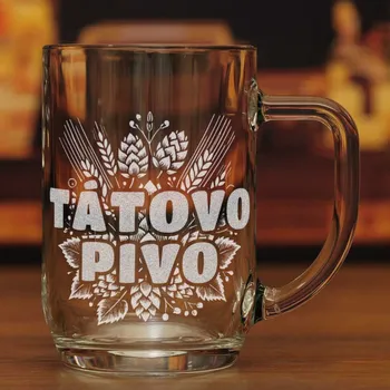 Sklenice Půllitr pro tátu