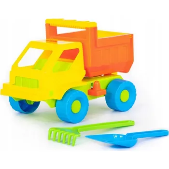 Hra na zahradu Sklápěčka + lopatka a hrábě