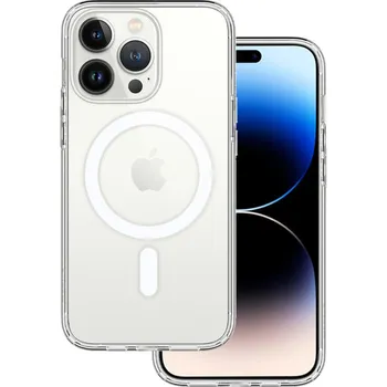 Pouzdro na mobilní telefon Zadní kryt Acrylic Magsafe pro iPhone 16 Pro Max transparentní
