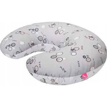 Kojící polštář Kojící Polštář Bean Motherhood Knoflíky šedými na kojení