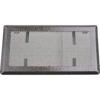 Větrací mřížka Ventilační mřížka ke krbu Plastikon stříbrná