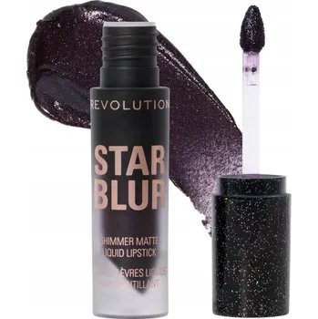Rtěnka Revolution Matná tekutá rtěnka s třpytkami Star Blur Midnight Eclipse
