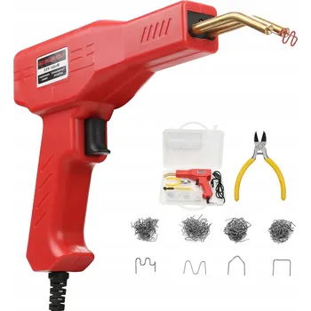 Svářečka 50W Výkonná Svářečka plastů Svářečka Pájka na plasty 200 sponek