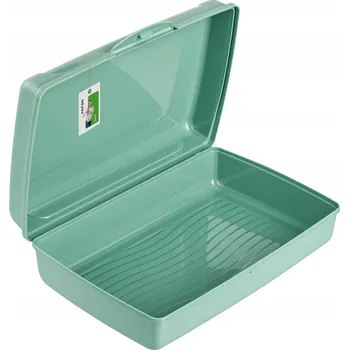 Dóza na potraviny Nádoba na dort Click-Box Maxi Nordic Green 3,7 l