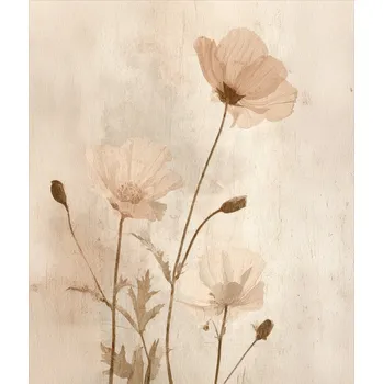 Počesaná teplákovina Takoy PANEL 360g vintage botanika