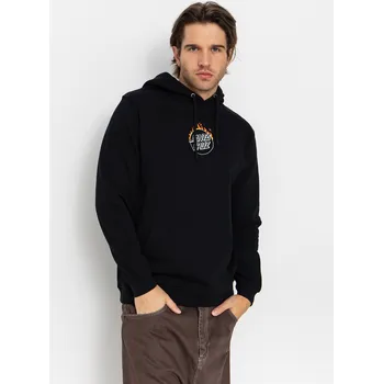 Pánská mikina Santa Cruz Burnt Opus Front (black) XXL, černá