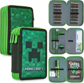 Penál Penál POUZDRO NA TUŽKY PRO DĚTI MINECRAFT