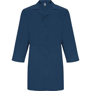 Dětská zástěra ROLY Pánský pracovní plášť Vaccine Velikost: S, Barva: námořnická modrá (55)