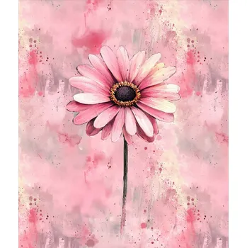 Počesaná teplákovina Takoy PANEL 360g gerbera