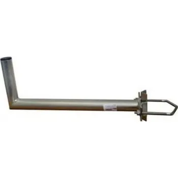 Držák antény na stožár s vinklem, galvanický zinek, délka 50cm