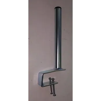 Držák antény na parapet, galvanický zinek, výška 25cm
