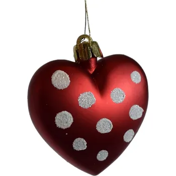 Vánoční dekorace Tvarované Vánoční Baňky , sady 6 cm 4 ks