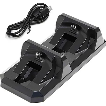 Gamepad Nabíjecí stanice pro dva PS4 ovladače příslušenství