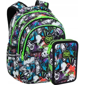 Školní batoh Školní batoh CoolPack s více přihrádkami, vícebarevný, 21 l