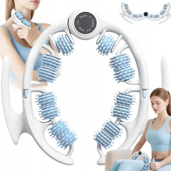 Masážní přístroj RUČNÍ MASÁŽNÍ VÁLEČEK NA CELULIT 180° NA STEHNA ZADEK BŘICHO