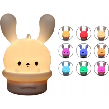 Lampička NOČNÍ LAMPA PRO DĚTI RGB BAREVNÁ vícebarevná