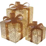 EMOS LED dárky, 3 velikosti, vnitřní, teplá bílá