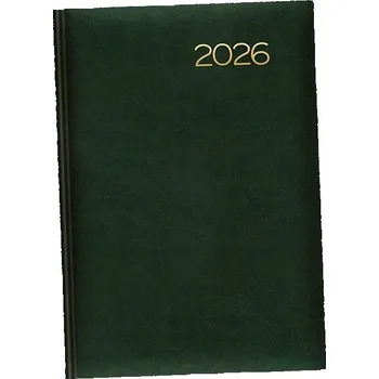 Kalendář Knižkový kalendář 2026 A5 Sapt zelený