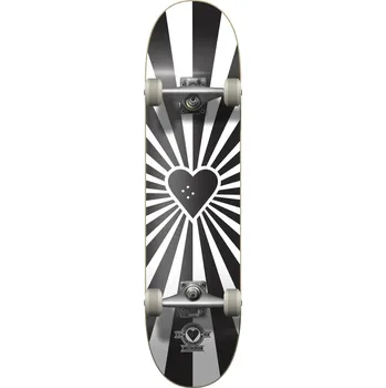 Skateboard Heart Supply Burst Logo Skateboard Komplet (7.75"|Černá)