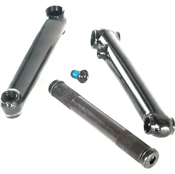 bmx Family Tubular 3-Piece 48-Spline BMX Cranks (170mm | Černá)
