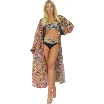 Dámské plavky Pareo šátek 14D81SZ 38 - SELF černá Univerzální