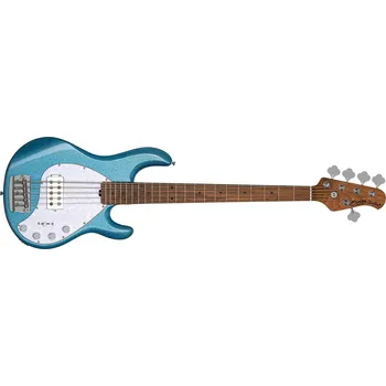 Baskytara Sterling by Music Man Ray 5 Blue Sparkle + prodloužená záruka 3 roky