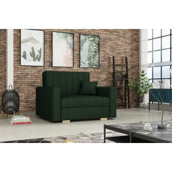 Pohovka FN Rozkládací křeslo Vivian Relax I Kronos tm. zelená