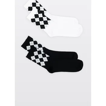 Reporter Young | Dívčí set ponožek s rombovým vzorem – 2-PACK - Barva VÍCEBAREVNÁ, Velikost 37/39 253-0995G-20-200-1